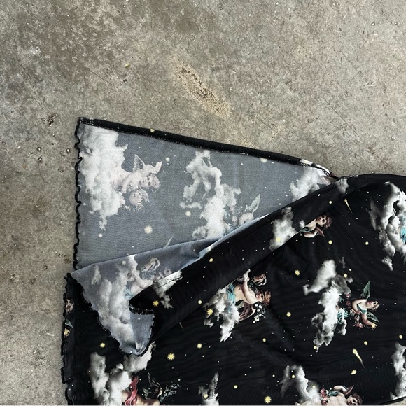 Angel 90s the craft sheer maxi midi body con dress - Picture 4 of 4